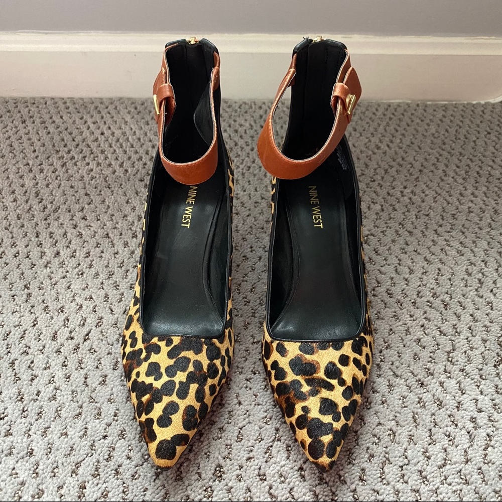 Nine West Cheetah Print Heel